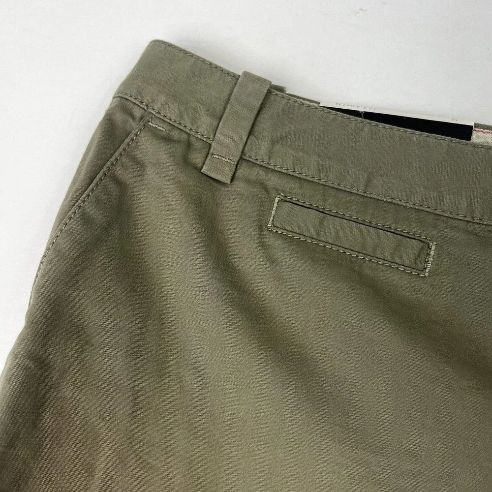 Banana Republic Olive Green Ryan Fit Shorts Size 6